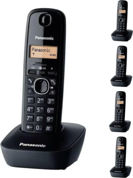 Panasonic KX-TG1611 Telsiz Telefon (5 ahize)
