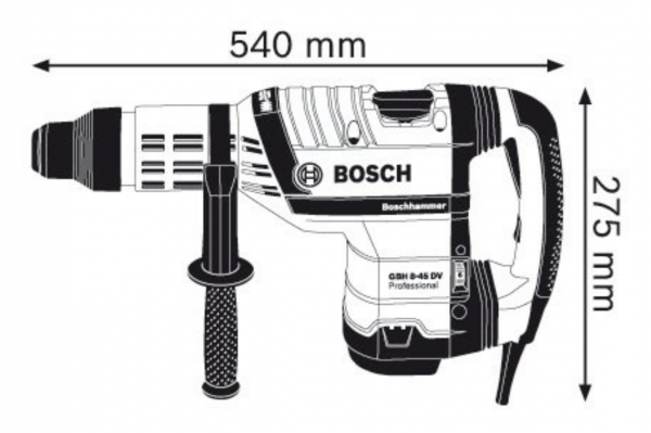 Bosch GBH 8-45 DV Professional Matkap