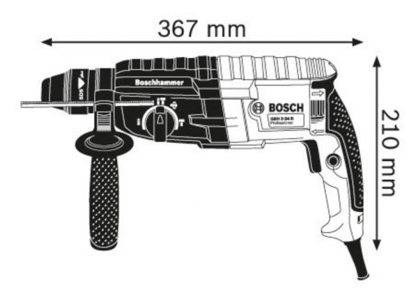 Bosch GBH 2-24 D Professional Matkap