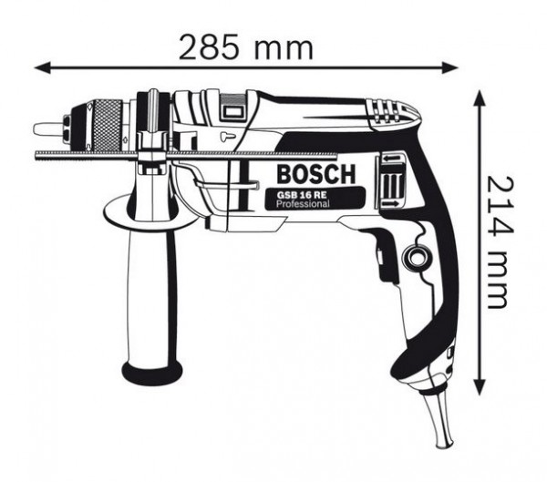 Bosch GSB 16 RE Professional Matkap