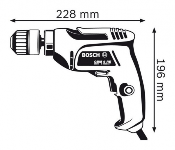 Bosch GBM 6 RE Professional Matkap