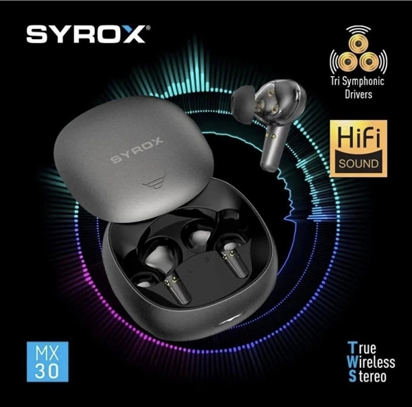 Syrox MX30 Tam Kablosuz Kulaklık
