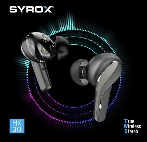 Syrox MX30 Tam Kablosuz Kulaklık
