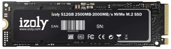 İzoly NVMe M.2 SSD