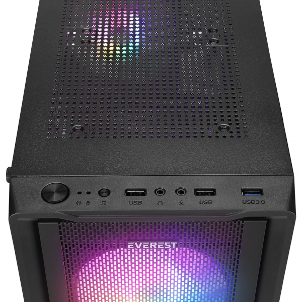 Everest Mıdıon Mesh Peak 350W Bilgisayar Kasası