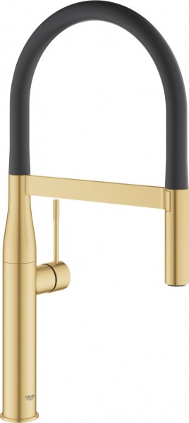 Grohe Essence 30294GN0 Eviye Bataryası (Siyah / Altın)