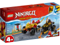LEGO Ninjago 71789 Kai and Ras's Car and Bike Battle resim