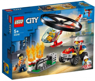 LEGO City 60248 Fire Helicopter Response