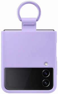 Samsung Galaxy Z Flip4 Yüzüklü Silikon Kılıf
