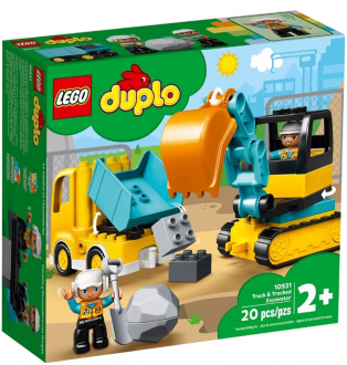 LEGO Duplo 10931 Truck and Tracked Excavator