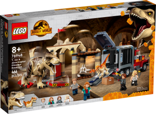 LEGO Jurassic World 76948 T. Rex and Atrociraptor Dinosaur Breakout