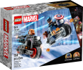 LEGO Super Heroes 76260 Black Widow and Captain America Motorcycle resim
