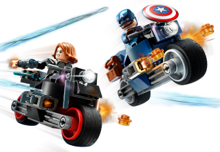 LEGO Super Heroes 76260 Black Widow and Captain America Motorcycle
