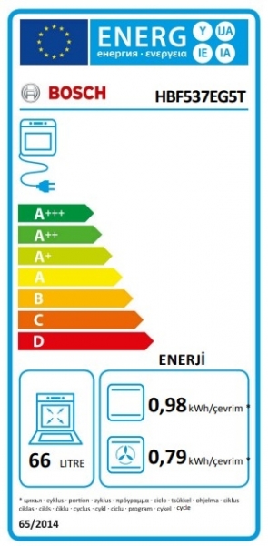 Bosch HBF537EG5T Ankastre Fırın
