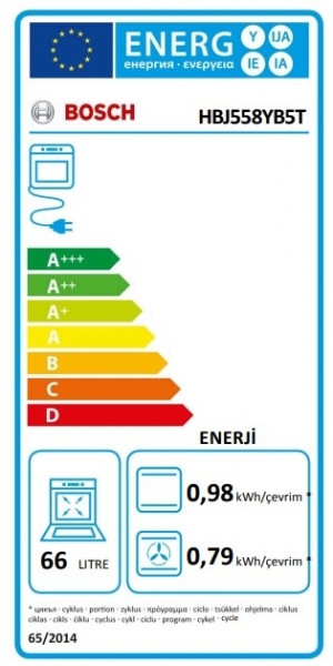 Bosch HBJ558YB5T Ankastre Fırın