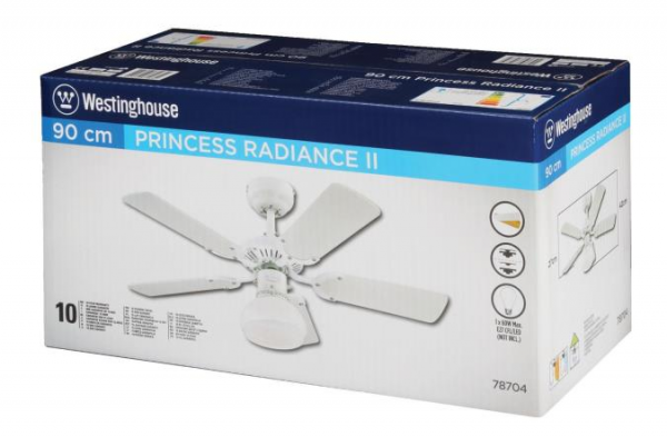 Westinghouse Princess Radiance II 78704 Tavan Tipi Vantilatör