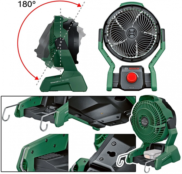 Bosch ‎Universalfan 18V-1000 Yer Tipi