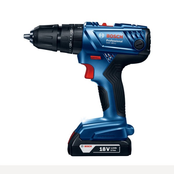 Bosch GSR 180-LI Akülü Matkap (2 Akülü / 1.5 Ah)