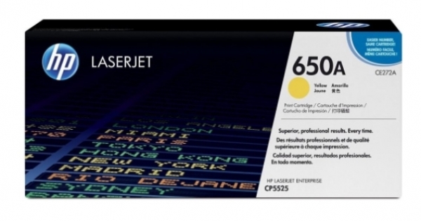 HP 650A Toner (Sarı)
