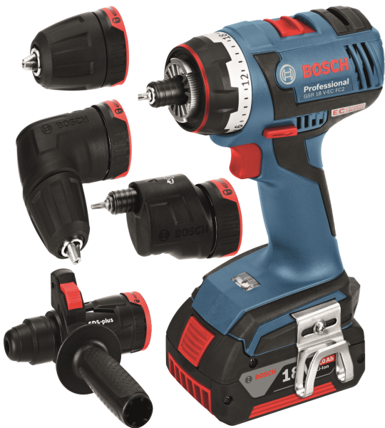 Bosch GSR 18 V-EC FC2 Professional Akülü Matkap