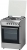 Luxell 60 SF 40 F İnox/Silver Solo Fırın