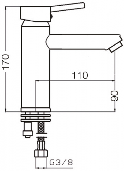 Penta Spica 6301 Lavabo Bataryası
