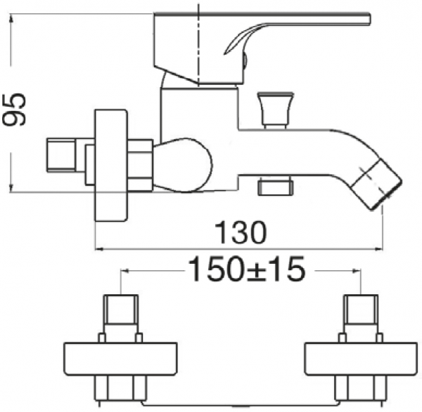 Penta Spica 6304 Banyo Bataryası