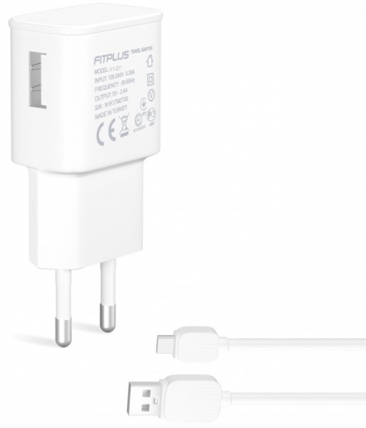 FitPlus Bianca FT-201T Şarj Aleti (USB Type-C)