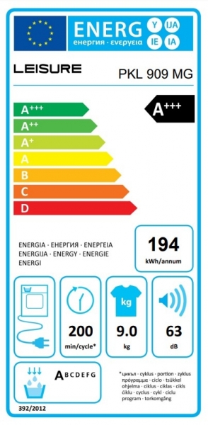 Leisure PKL 909 MG Hibrit Kurutma Makinesi