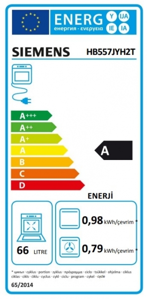Siemens HB557JYH2T Ankastre Fırın