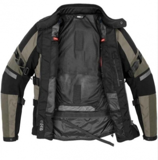 Spidi 4 Season Evo H2OUT Yeşil/Haki Motosiklet Montu