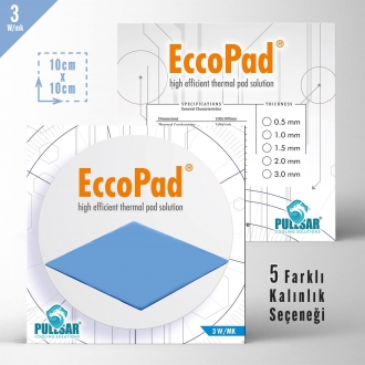 Pullsar Eccopad 100x100x3 mm Termal Ped