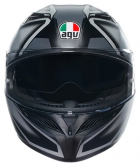 AGV K3 MPLK Compound Gri/Mat Siyah