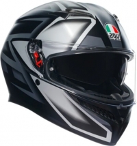 AGV K3 MPLK Compound Gri/Mat Siyah resim