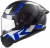 LS2 Thunder Racing 1 Beyaz-Mavi