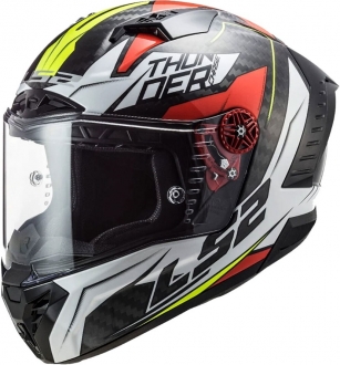 LS2 Thunder Chase Beyaz-Kırmızı