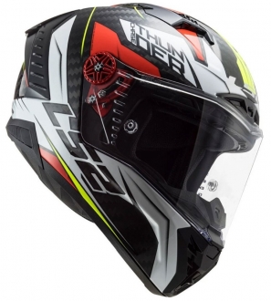 LS2 Thunder Chase Beyaz-Kırmızı