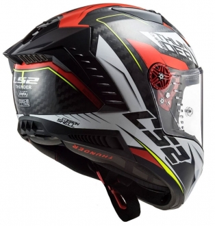 LS2 Thunder Chase Beyaz-Kırmızı