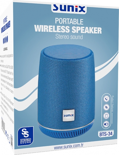 Sunix BTS-34 Bluetooth Hoparlör