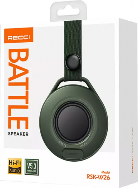 Recci Battle RSK-W26 Bluetooth Hoparlör