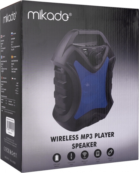 Mikado X-Life MD-5BT Bluetooth Hoparlör