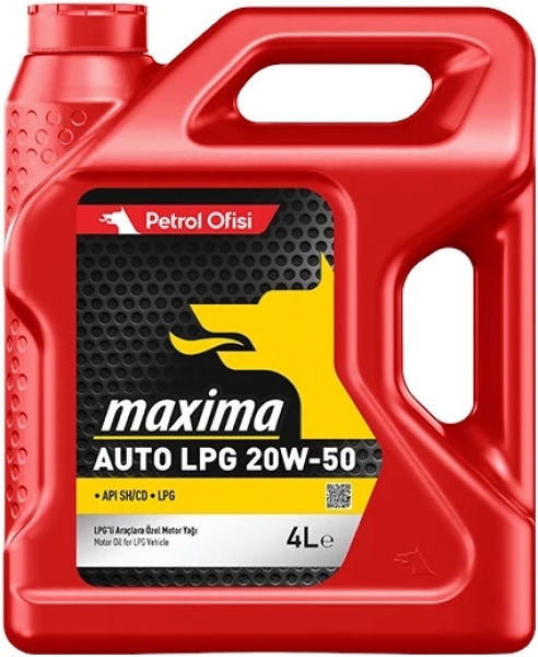 Petrol Ofisi Maxima Auto LPG 20W-50 Motor Yağı