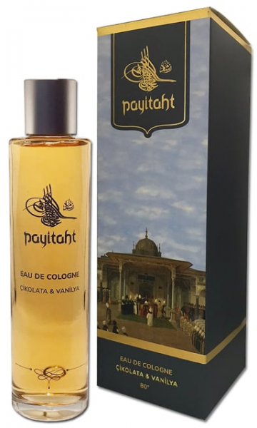 Payitaht Osmanlı Koku Serisi Çikolata & Vanilya Kolonyası Cam Şişe 200 ml