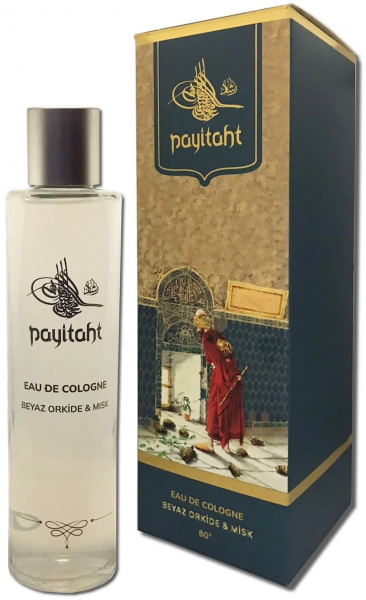 Payitaht Osmanlı Koku Serisi Beyaz Orkide & Misk Kolonyası Cam Şişe 200 ml