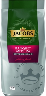 Jacobs Banquet Medium Espresso Beans Çekirdek Kahve 1 kg