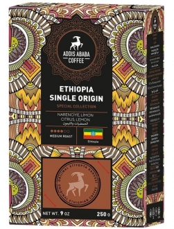 Addis Ababa Coffee Etiyopya Single Origin Filtre Kahve 250 gr