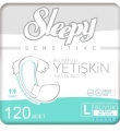 Sleepy Large Belbantlı Yetişkin Bezi 120 Adet Hasta Bezi