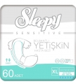 Sleepy XLarge Belbantlı Yetişkin Bezi 60 Adet Hasta Bezi