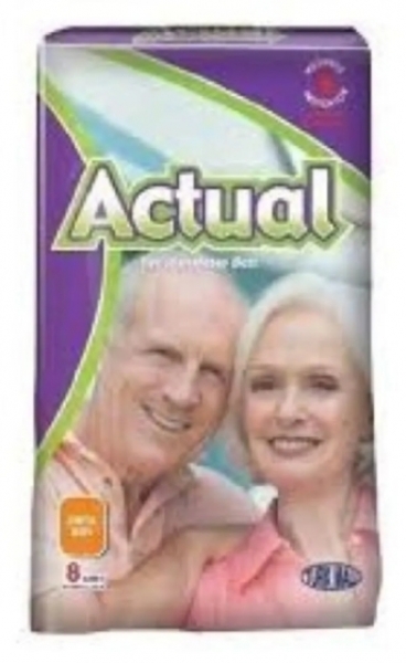 Actual Medium Belbantlı Yetişkin Bezi 8 Adet