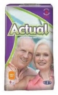 Actual Medium Belbantlı Yetişkin Bezi 8 Adet